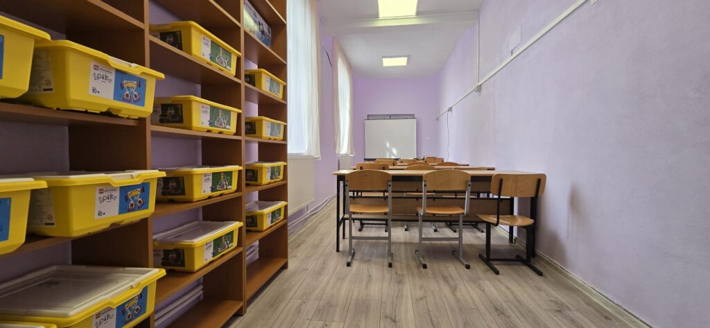 Noul laborator de robotică de la Vasilați