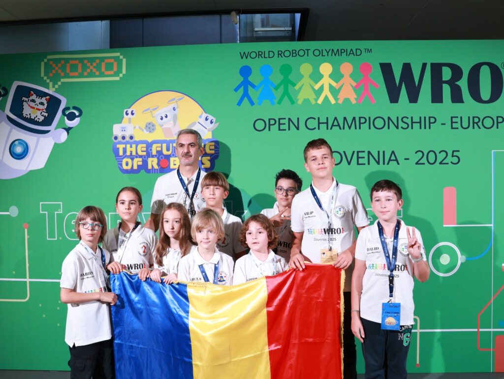 Rezultate excepționale pentru copiii susținuți de Asociația ARTESA la World Robot Olympiad – Open Championship Europe, Slovenia 2025!